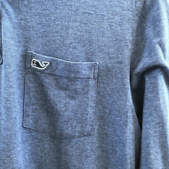 VINEYARD VINES Long Sleeve Edgartown Polo Size Medium - Picture 8 of 10